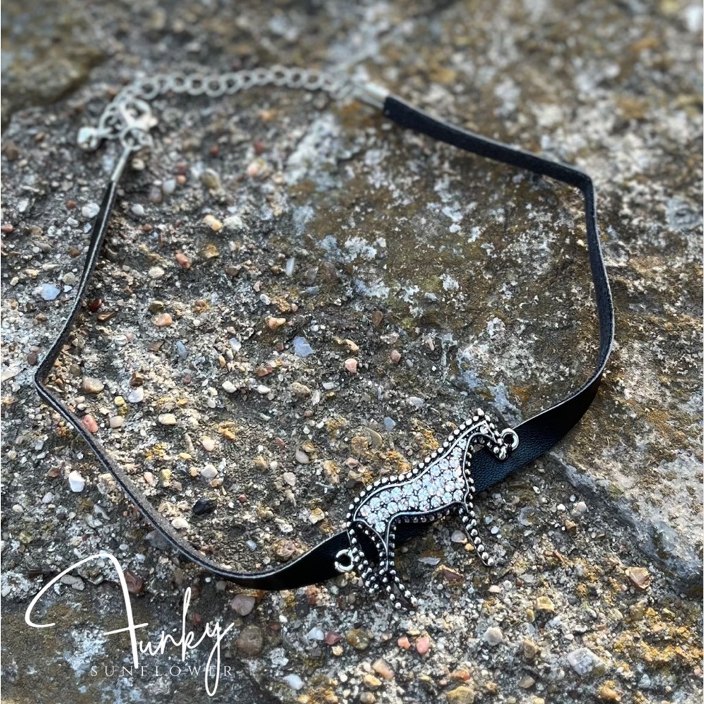 Horse Rhinestone Chocker